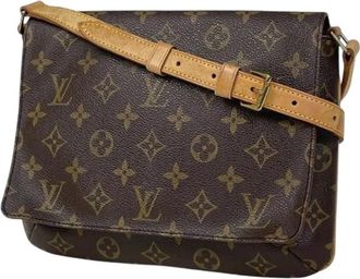 Louis Vuitton Pre-owned Cross Body Bags, female, Brown, Size: ONE SIZE Pre-owned Monogram Shoulder Bag