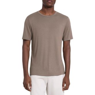 Theory Essential T-Shirt in Morel at Nordstrom, Size Xx-Large