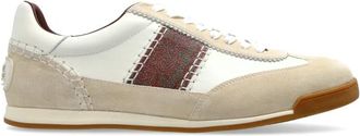 Etro Logo Sneakers - Heren - Sneakers - Beige - 41 EU - Leer - Schoenen