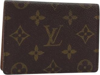 Louis Vuitton Pre-owned Pass Case - Dames - Vintage Accessoires - Bruin - ONE Size - Vintage