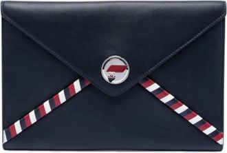 Chanel Pre-owned Clutches, female, Blue, Size: ONE SIZE Pre-owned Vintage Clutch
