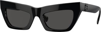 Burberry BE4405 409387 Womens Sunglasses Black Size 51