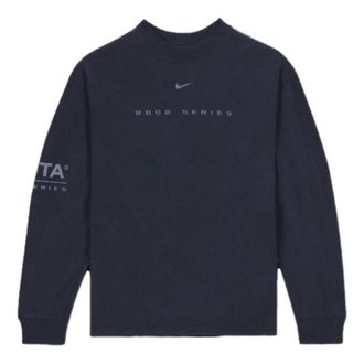 Nike x NOCTA Drake 8K Peaks Long-Sleeve Mock Neck Navy FQ6556-451