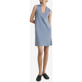 Mango Cotton Nightgown in Blue at Nordstrom, Size Small