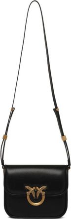 Pinko Pinko, Dames, Tassen, Zwart, Maat: ONE Size Leer