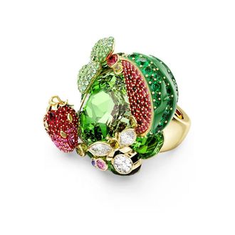 Swarovski Idyllia Multicolored Motif Ring, Size 50-55