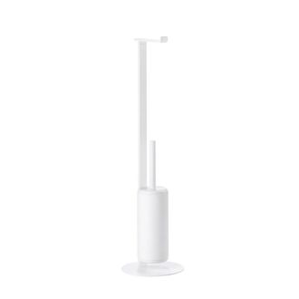Zone Denmark Toilettenbutler mit B&uuml;rste rim, 74 cm, weiss