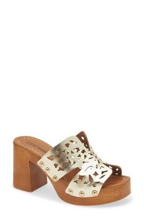Steve Madden Sunkissed Platform Sandal in Gold at Nordstrom Rack, Size 10