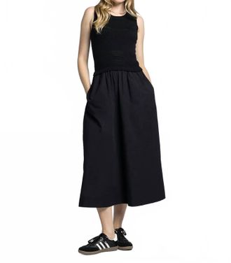 Thread & Supply Camilla Dress In Black
