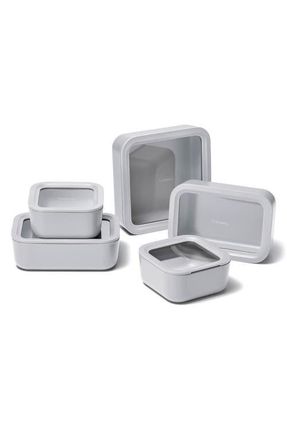 Caraway 13-Piece Food Storage Glass Container Set in Gray at Nordstrom