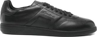 Santoni DBS Oly Sneaker - Heren - Sneakers - Zwart - 44 1/2 EU - Schoenen