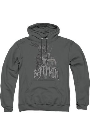 Gildan Batman Scary Right Hand Adult Pull Over Hoodie / Hooded Sweatshirt
