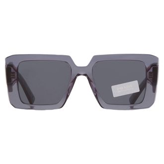 Prada Dark Grey Square Ladies Sunglasses PR 23YS 19O70B 51