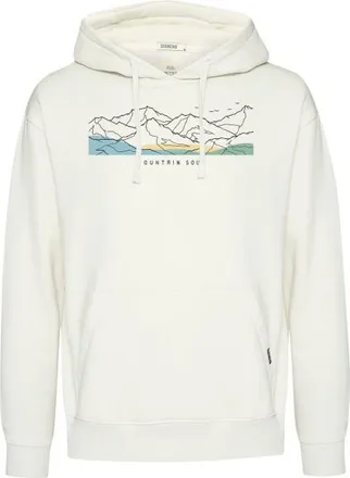 Greenbomb Mountain Soul Joy Hoodie Hoodie f&uuml;r Herren | wei&szlig;