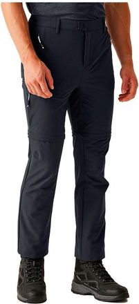 Regatta Mens Highton II Zip-Off Hiking Trousers (42S) (Ash)