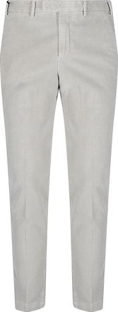 Pantaloni Torino Master Slim Tailored Striped Cotton-Blend Pants