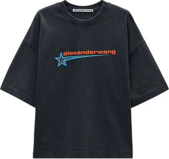 Alexander Wang Boxy Tee w/ Graphic