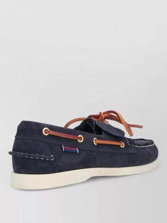 Sebago boat shoes suede moccasins slip on