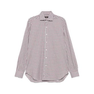 Barba Checked Shirt