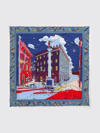 Ferragamo Scarf Woman color Blue