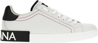 Dolce & Gabbana Portofino leather sneakers Man 39
