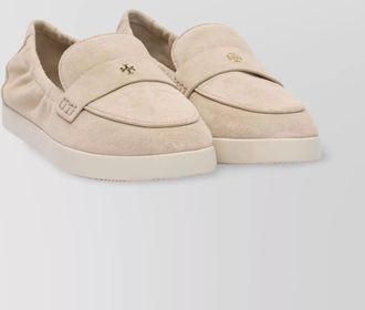 Tory Burch slip-on shoes with suede upper and rubber sole