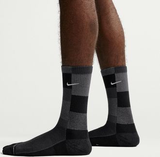 Nike Unisex Everyday Elevated Crew Socks (1 Pair) in Grey | IQ5088-060
