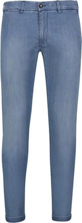 Re-hash Blauwe Denim Broek - Heren - Skinny broeken - Blauw - W32 - Denim - Broeken
