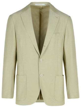 Eleventy Blazer Eleventy in misto cotone color crema