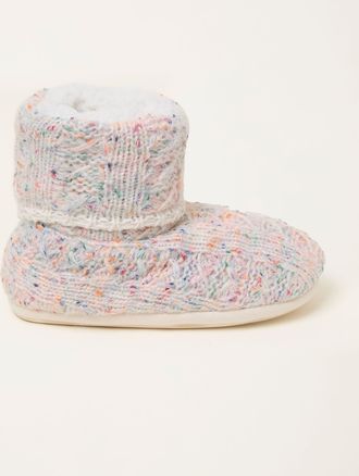 Fat Face FatFace Multi Knit Turnover Boot