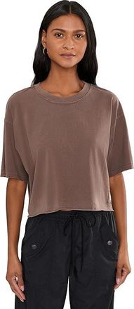 Free People Movement Inspire T-Shirts Iss Womens Workout Wild Mustang : MD (Womens 8-10), Cotton/Elastane