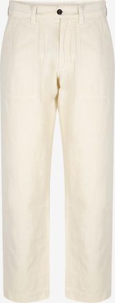 Drake's Keilhose aus Leinen und Baumwolle Fatigue