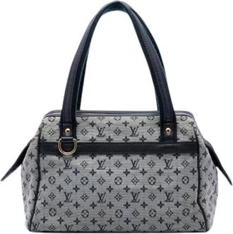 Louis Vuitton Pre-owned Josephine PM - Dames - Vintage Handtas - Grijs - ONE Size - Leer - Vintage