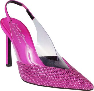 Sergio Rossi Sandalen - Evangelie Slingback Sandals Pink & Purple - Gr. 36,5 (EU) - in Rosa - für Damen