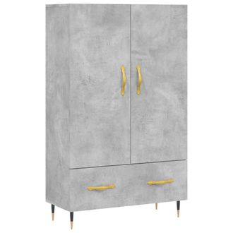 Berkfield Home Highboard Concrete Grey 69.5x31x115 cm Engineered Wood