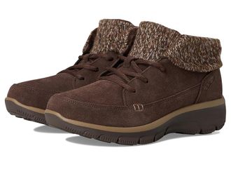 Skechers Easy Going - Fall Odyssey Hands Free Slip-ins Womens Boots Chocolate : 5.5 B - Medium, Leather
