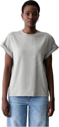 Victoria Beckham T-shirt Tilly - - Tops - Donna - Grigio - S