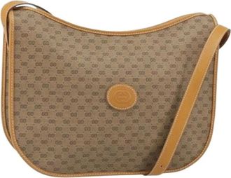 Gucci Pre-owned Shoulder Bags, female, Beige, Size: ONE SIZE Pre-owned Plastic Shoulder Bag