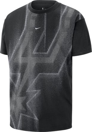 Nike Mens San Antonio Spurs Basketball T-Shirt in Black | IO6452-010