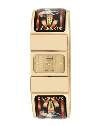 Herm&egrave;s Womens Loquet Bangle Watch, Circa 2000s (Authentic Pre-Loved)
