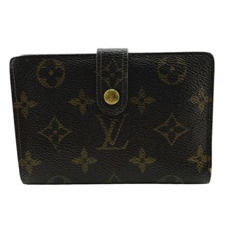 Louis Vuitton Monogram Brown Leather Wallet (Bi-Fold) (Pre-Owned)