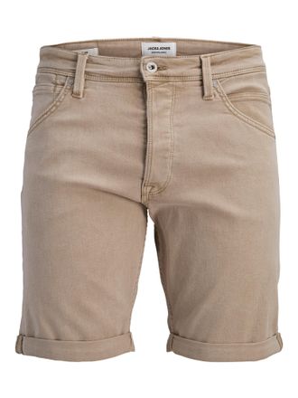 Jack & Jones Bermudas JACK & JONES JJIRICK JJFOX SHORTS AKM 340, Herren, Gr. XXL, N-Gr, crockery, Web, Obermaterial: 76% Baumwolle, 22% Polyester, 2% Elasthan, uni