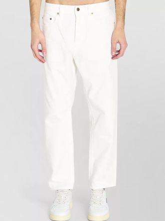 Golden Goose denim wide leg low rise jeans