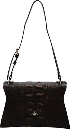 Vivienne Westwood Tassen, Dames, Bruin, ONE Size, Leer, Bianca Medium Schoudertas