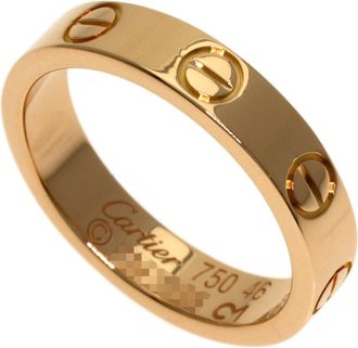 Cartier Pink Gold (18K) Band Ring (Pre-Owned)