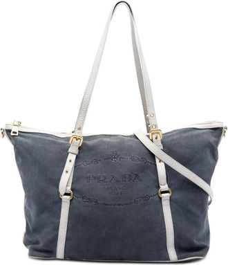 Prada Pre-owned Prada Canvas Canapa Logo Satchel Ladies TRKEOJC0A2V1Z2KR