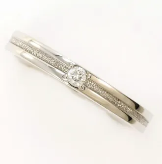 C&A Platinum Platinum 900 Band Ring (Pre-Owned)
