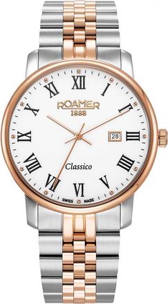 Roamer 971856-49-25-50 Mens Classico Watch - Silver - One Size