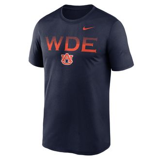 Nike Auburn Primetime Kinetic Mantra Legend Nike Mens Dri-FIT College T-Shirt in Blue | NKGK41SAUN-XP8
