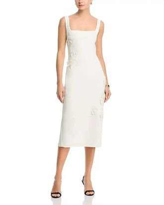 Ramy Brook Barrie Midi Dress In Ivory